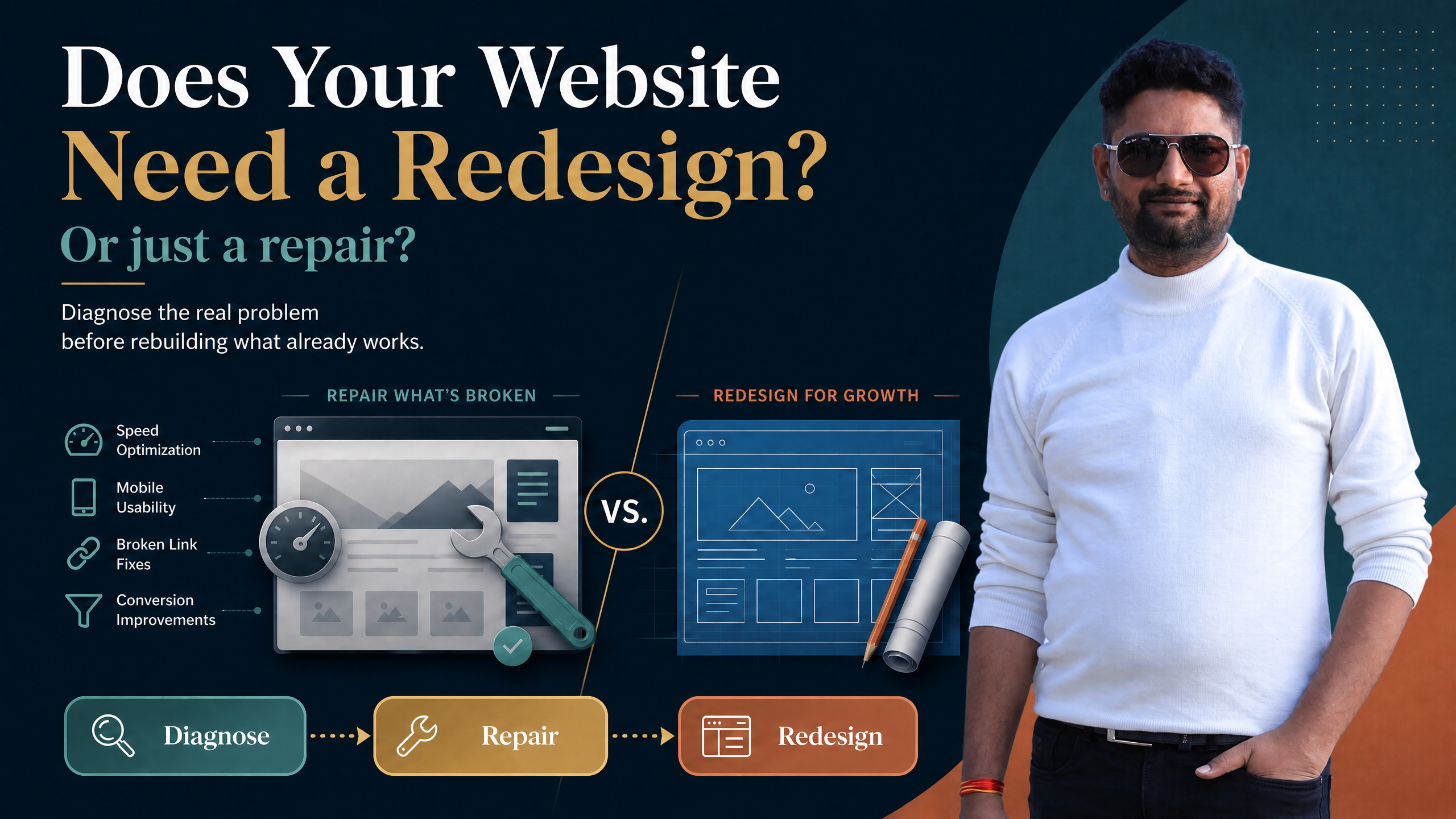 Does Your Website Need a Redesign, or Just a Repair?