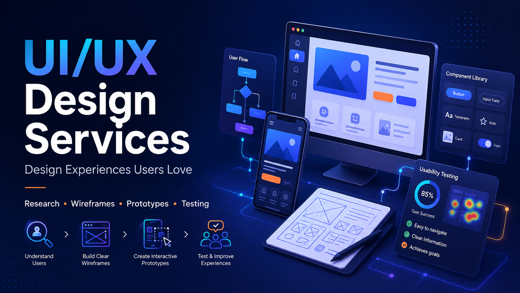 UI/UX Design Services for Web & Mobile Products | Jayshree Technosoft