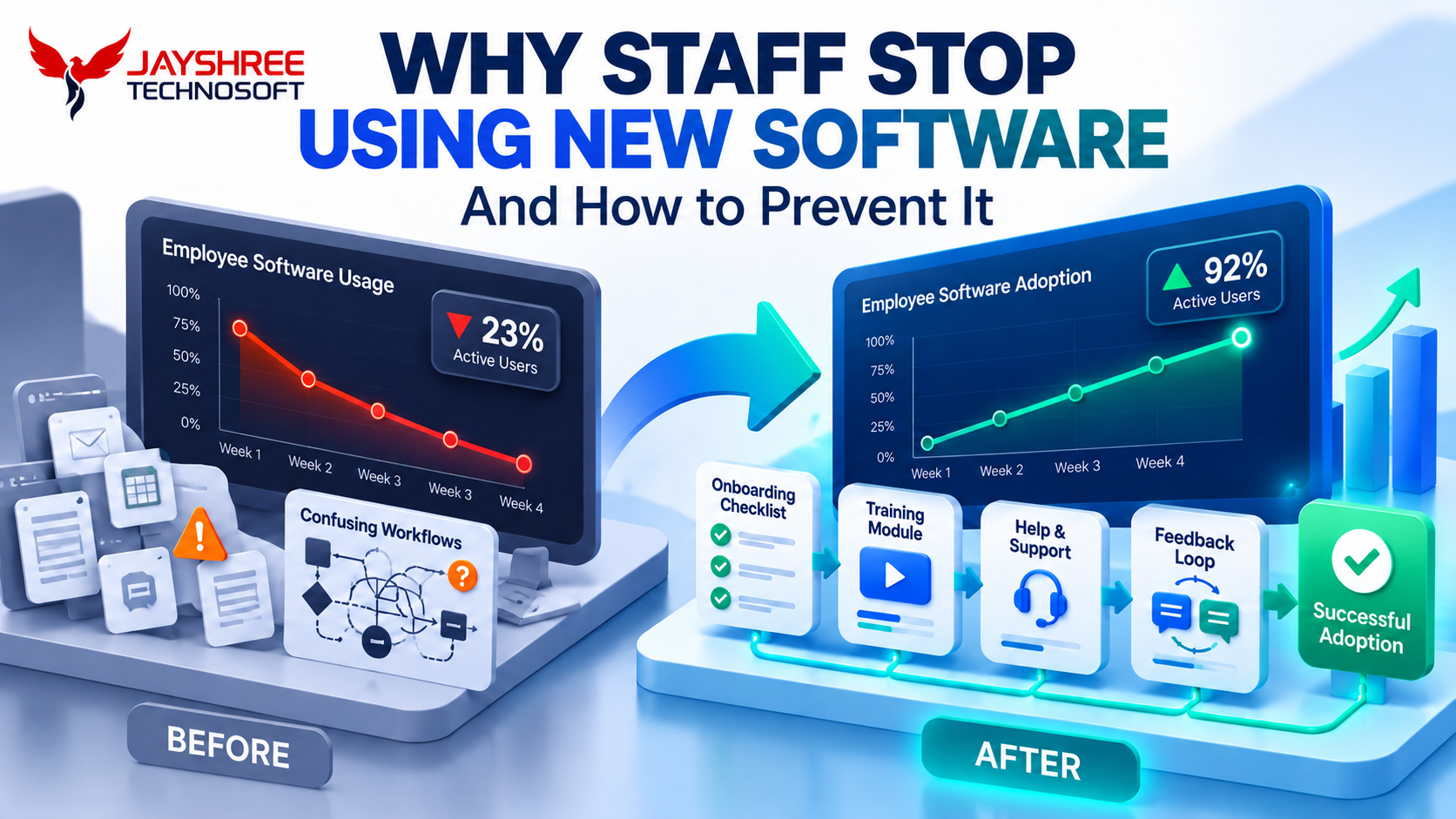 Why Staff Stop Using New Software (And How to Prevent It)