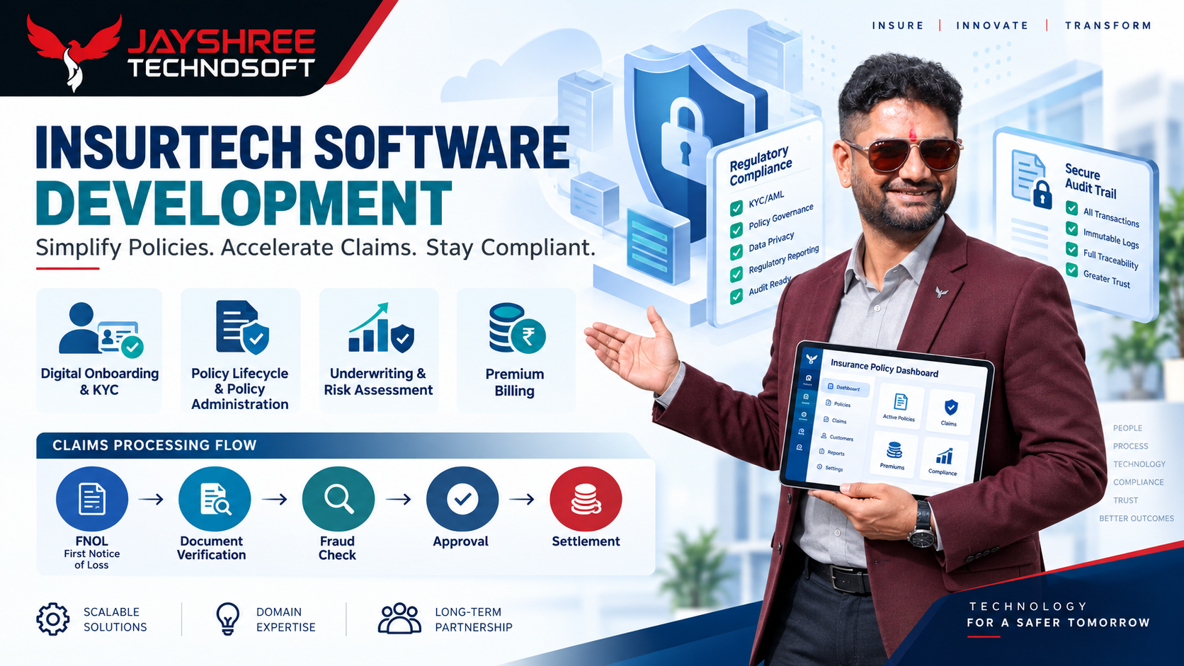 InsurTech Software Development: Modernizing an Industry Still Running on Paperwork